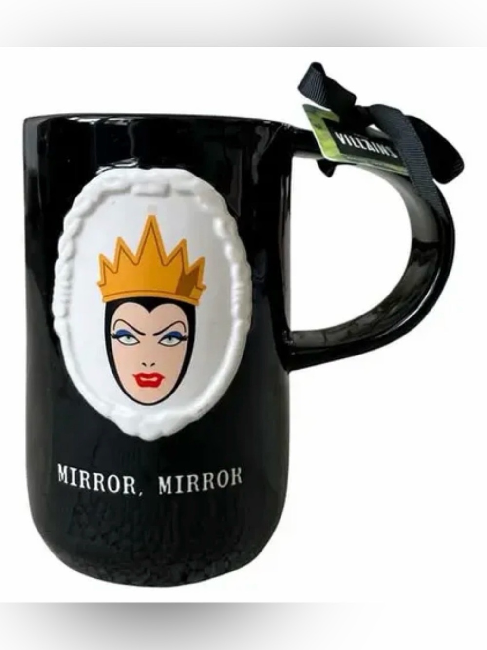 Disney Villains Rae Dunn Evil Queen Mirror Mirror 22 Oz Mug NWT